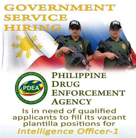 pdea hiring|PDEA Nationwide Hiring: Intelligence Officers (Salary .